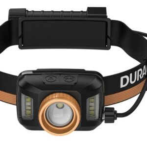 Duracell DH1500R Prožektorius ant galvos juodas, oranžinis