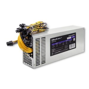 Qoltec 50350 maitinimo blokas 1850 W Pilka - Image 3
