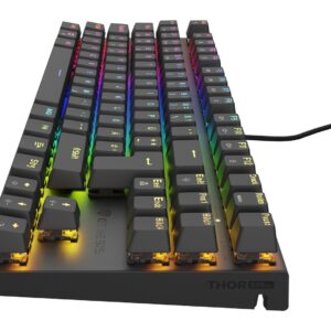 GENESIS Thor 303 TKL klaviatūra Žaidimams USB QWERTZ Vokiečių Juoda - Image 2