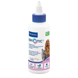 VIRBAC EpiOtic Ear Cleanser - skystis šunų ir kačių ausų priežiūrai - 60 ml