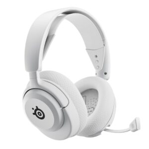 Steelseries Arctis Nova 5X Wireless Laisvų rankų įranga Bevielis Su lankeliu Žaidimams C tipo USB Bluetooth Balta - Image 3