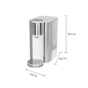 Unold Ava elektrinis virdulys 2,5 L 2600 W Sidabras, Balta - Image 2