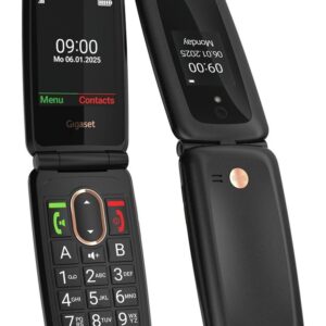 Gigaset GL795 7,11 cm (2.8") 142 g Juoda Telefonas vyresnio amžiaus žmonėms - Image 2