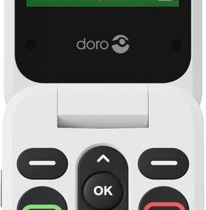 Doro Leva E22 7,11 cm (2.8") 127,8 g Juoda, Balta Bazinis telefonas - Image 2