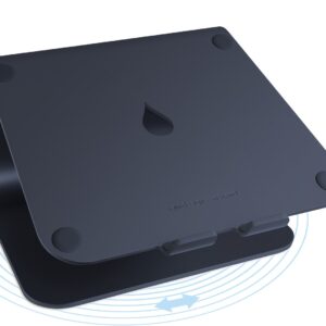Rain Design MSTAND360 LAPTOP STAND WITH 360 Nešiojamojo kompiuterio stovas Juoda 38,1 cm (15")