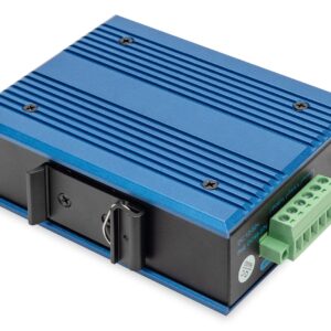 Digitus DN-651135 tinklo komutatorius Ne-valdomas Gigabit Ethernet (10/100/1000) Juoda, Mėlyna - Image 2