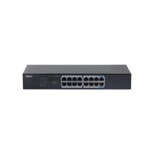Dahua Technology S3016-16GT tinklo komutatorius Ne-valdomas L2 Gigabit Ethernet (10/100/1000) Stalinis / tvirtinamas prie sienos Juoda - Image 2