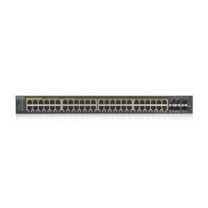 Zyxel GS1920-48HPV2 Valdomas Gigabit Ethernet (10/100/1000) Maitinimas per Eternetą (PoE) Juoda - Image 2