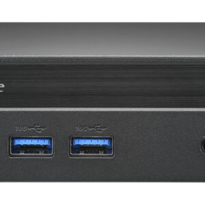 Shuttle Nano PC NE10N 0,6L dydžio kompiuteris Juoda N100 Intel® SoC - Image 1