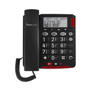 amplicomms Bigtel 48 Plus Analoginis telefonas Skambintojo ID Tamsiai Pilka