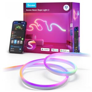 Govee Neon Rope Light 2 Universalus linijinis šviestuvas Wi-Fi/Bluetooth - Image 2