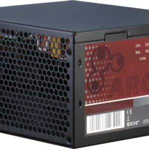 Inter-Tech Argus APS maitinimo blokas 620 W 20+4 pin ATX ATX Juoda