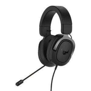 ASUS TUF Gaming H3 Laisvų rankų įranga Vielinis Su lankeliu Žaidimams Juoda, Pilka - Image 1
