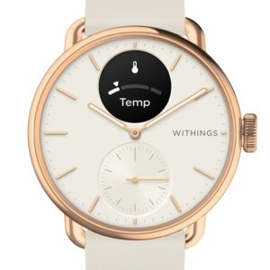 Withings ScanWatch 2 1,6 cm (0.63") OLED 38 mm Hibridas „Rose Gold“ GPS (palydovinis)