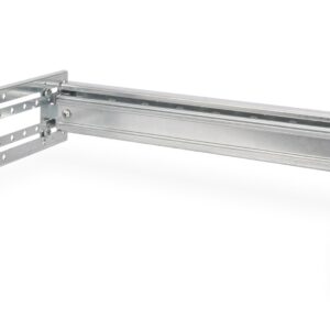 Digitus DN-19-DIN-4U montavimo rinkinys Sidabras Cinkuotas plienas