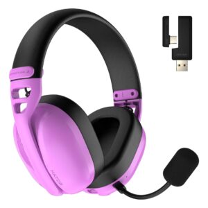 HATOR Hyperpunk 3 Wireless Laisvų rankų įranga Vielinis ir Bevielis Su lankeliu Žaidimams USB Type-C / USB Type-A Bluetooth Violetinė