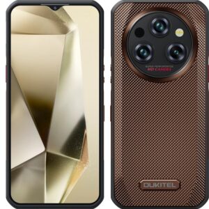 Oukitel WP35 6,6" Smartphone Dual SIM Android 14 5G USB Type-C 8 GB 256 GB 11000 mAh Auksinis