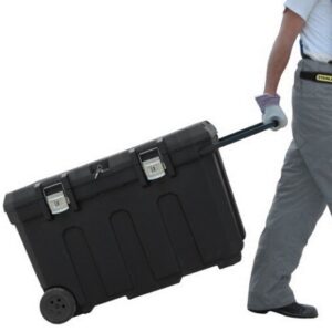 Stanley MOBILE Job Chest dėžė įrangai Krepšys su ratukais Juoda - Image 3
