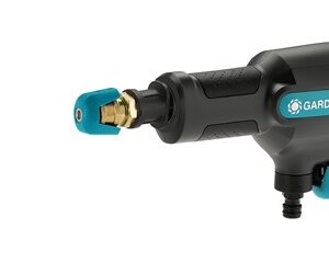 Gardena AquaClean 24/18V P4A slėginis plautuvas Kompaktiškos Baterija 250 l/h Juoda, Mėlyna, Oranžinė - Image 3