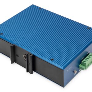 Digitus DN-651138 tinklo komutatorius Ne-valdomas Gigabit Ethernet (10/100/1000) Juoda, Mėlyna - Image 2