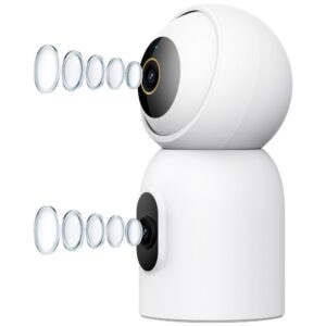 Imilab C30 Dual Indoor Camera baltos spalvos - Image 9