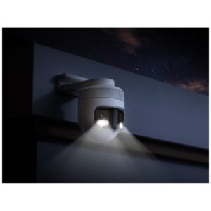 Imilab EC6 Panorama Outdoor 3.5K WiFi Plug-in Spotlight Camera baltos spalvos - Image 9