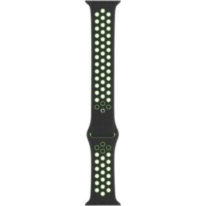 Pasek Apple Watch MXQW2FE/A 38/40/41mm Nike Sport Brand black-lime blast - Image 3