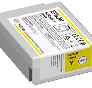 Epson SJIC42P-Y rašalo kasetė 1 vnt Originalus Geltona - Image 2