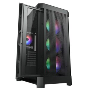 COUGAR CGR-5AD1B-RGB „Midi Tower“ Juoda - Image 3