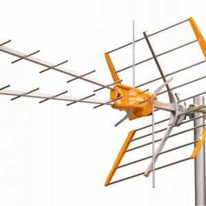 Televizijos antena TELEVES V+ MIX DVB-T2 U/V REF.149011 su stiprintuvu