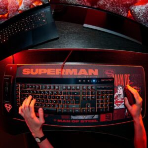 Numskull Games 154923 pelės kilimėlis Žaidimo pelės padėkliukas Juoda, Multi spalvos, Raudona - Image 3