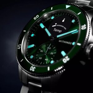Withings ScanWatch Nova 1,6 cm (0.63") OLED 42 mm Hibridas Nerūdijančiojo plieno GPS (palydovinis) - Image 2