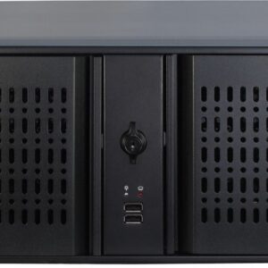 Inter-Tech 4U-4098-S Stovas Juoda - Image 2