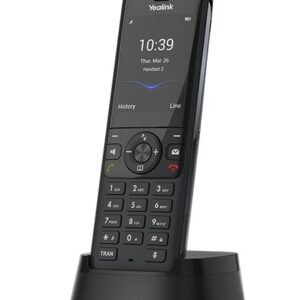 Yealink W78H DECT telefonas Skambintojo ID Juoda - Image 1