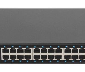 Lanberg RSFE-24P-2C-250 tinklo komutatorius Ne-valdomas Gigabit Ethernet (10/100/1000) Maitinimas per Eternetą (PoE) 1U Juoda