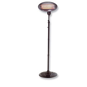 Olympia BS 55 Juoda 2000 W Infraraudonųjų spindulių elektrinis šildytuvas