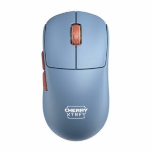 CHERRY XTRFY CX-M68W-BLUE kompiuterio pelė Žaidimams Dešinės rankos Radijo dažnio belaidė 26000 DPI