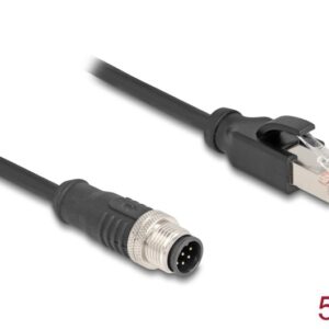 DeLOCK 80811 tinklo kabelis Juoda 5 m Cat5e S/FTP (S-STP) - Image 3