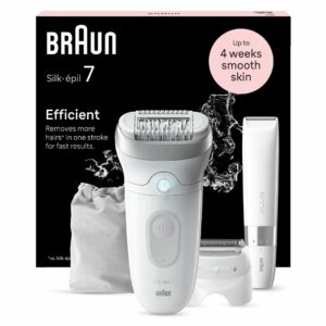 Braun Silk-épil 7 7-441 40 pincetai Sidabras, Balta - Image 2