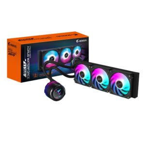 GIGABYTE AORUS WATERFORCE X II 360 Procesorius Universalusis skystinis aušintuvas 12 cm Juoda - Image 1