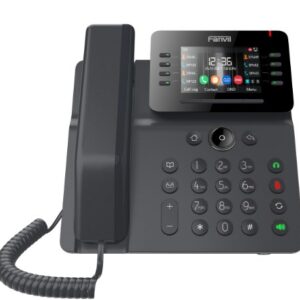 Fanvil V64 IP telefonas Juoda 12 linijos LCD „Wi-Fi“