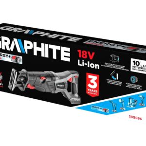 Graphite 58G096 akumuliatorinis teleskopinis pjūklas 2,64 kg