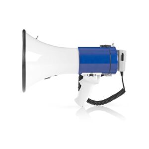 Nedis MEPH200WT megafonas Balta, Mėlyna - Image 3