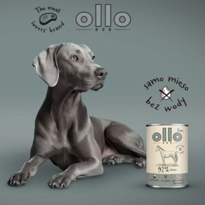 OLLO Pure Arklys Mono - šlapias šunų maistas - 850g - Image 2