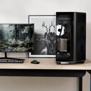 APNX V1-BK-v1 „Midi Tower“ Juoda - Image 2