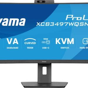 iiyama ProLite XCB3497WQSNPH-B1 kompiuterio monitorius 86,4 cm (34") 3440 x 1440 pikseliai UltraWide Quad HD LED Juoda - Image 3
