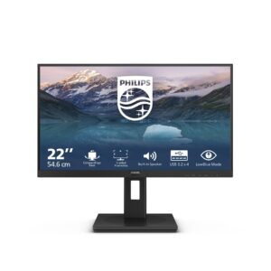 Philips 222S9JML/00 kompiuterio monitorius 54,6 cm (21.5") 1920 x 1080 pikseliai „Full HD“ LCD Juoda