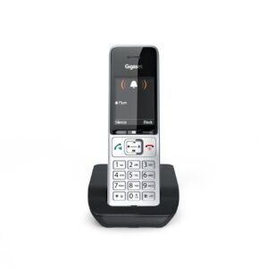 Gigaset COMFORT 500 DECT telefonas Skambintojo ID Juoda, Sidabras - Image 3