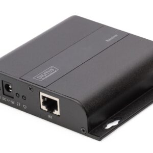 Digitus DS-55123 vaizdo ir garso signalų ilgintuvas AV imtuvas Juoda - Image 3