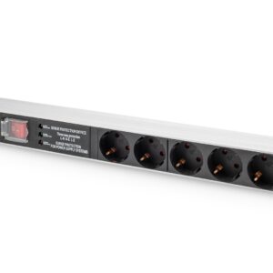 Digitus DN-95433 maitinimo paskirstymo įrenginys 5 AC išvestis(ys / čių) 1U